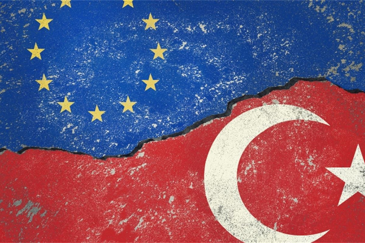 Turkey and EU flags in a single frame - The EU Nations to Facilitate the Türkiye Earthquake Victims