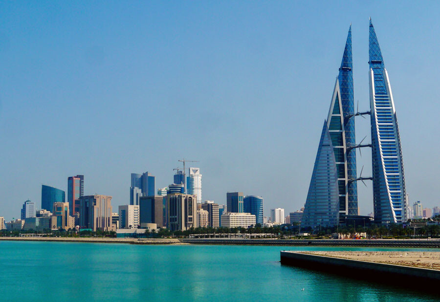 An overview of buildings in Bahrain - Top three countries for an easy life abroad