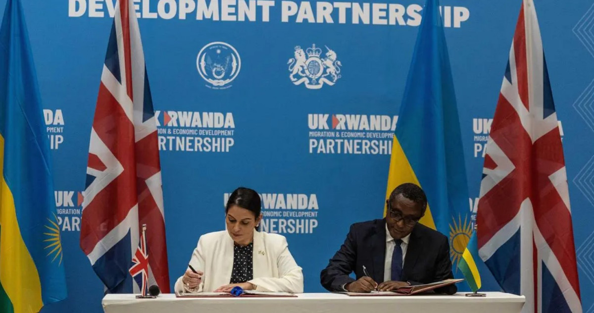 The UK and Rwanda authorities finalized the Rwanda scheme -The UK to deport asylum seekers to Rwanda