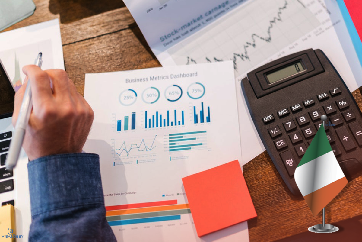 Investors calculating and forecasting - Ireland Investor Visa