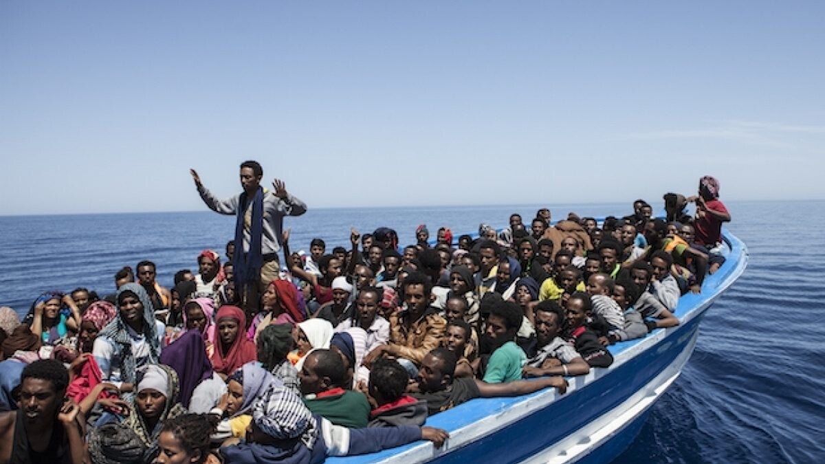 Refugees on a boat - Sudanese Refugees in the UK Face Deportation