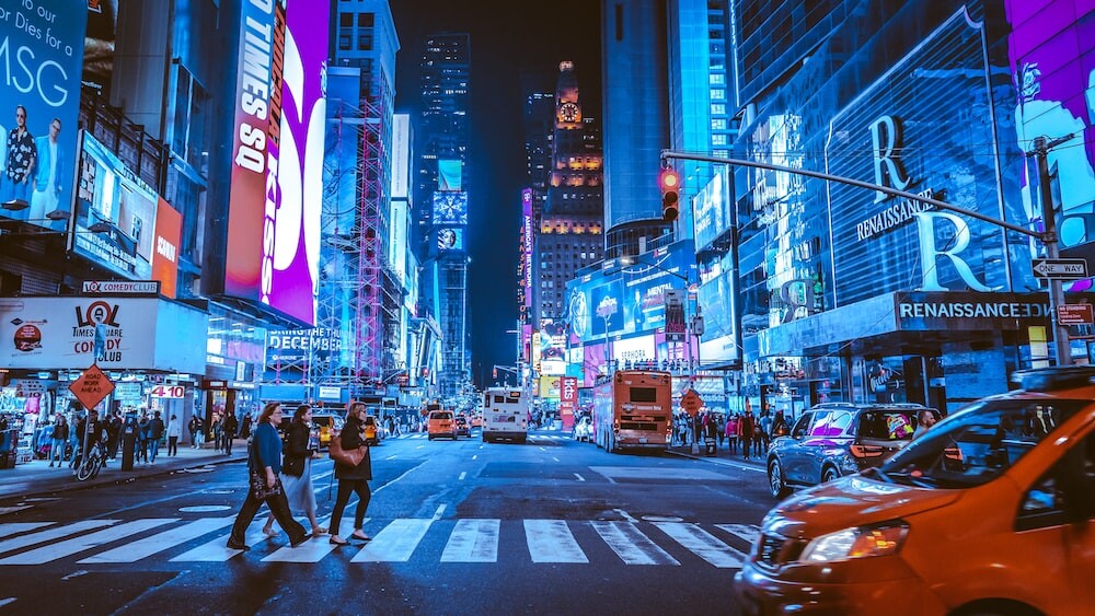 Time Square, New York - World's Most Expensive Cities for Expats in 2023