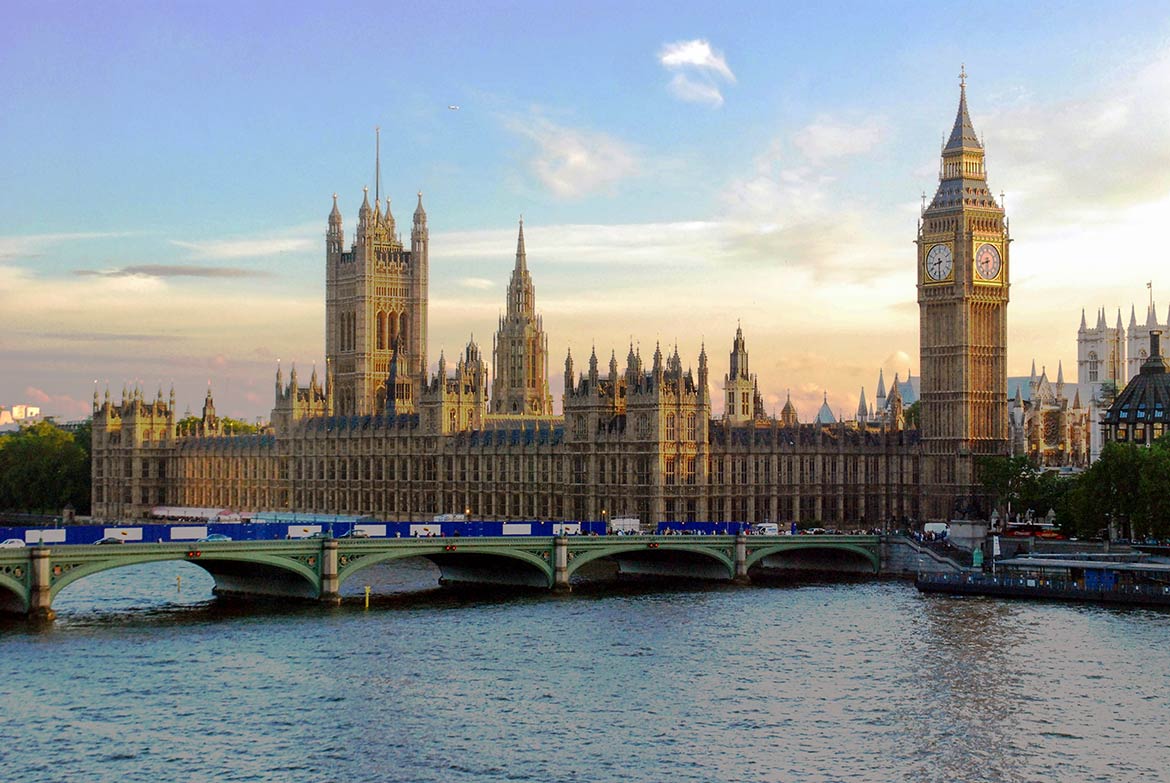 A view of Big Ben clock tower UK -  Eeasiest European countries to Offer Work Visas