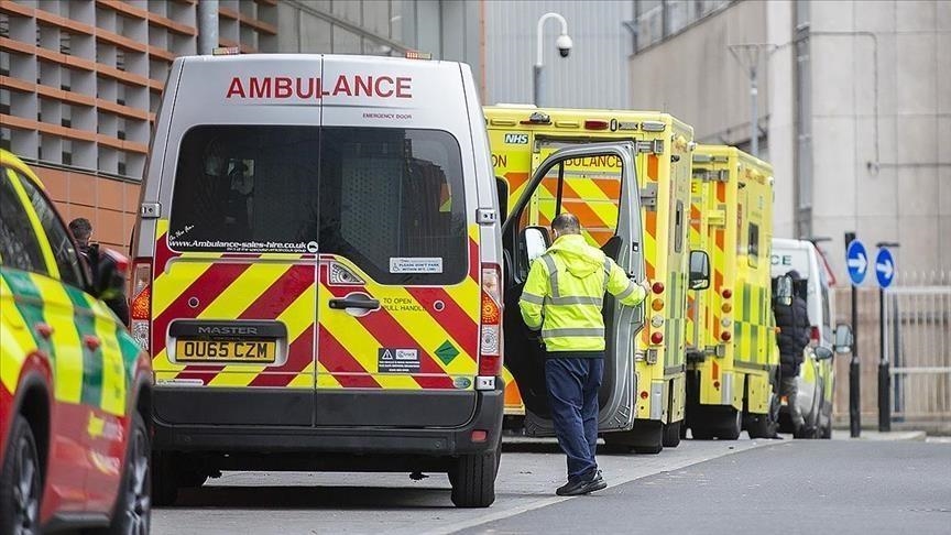 An image of ambulances in the UK - Migrants Denied Treatment Due to UK Hospital Fees