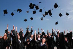 Students in Graduation Ceremony - Visalb