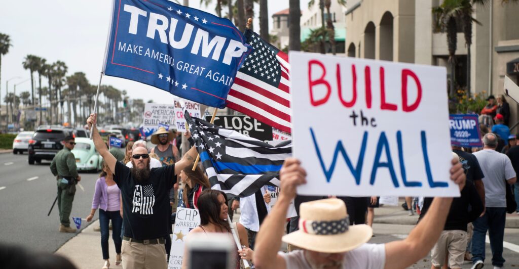 Anti immigration protest US - Visalobby