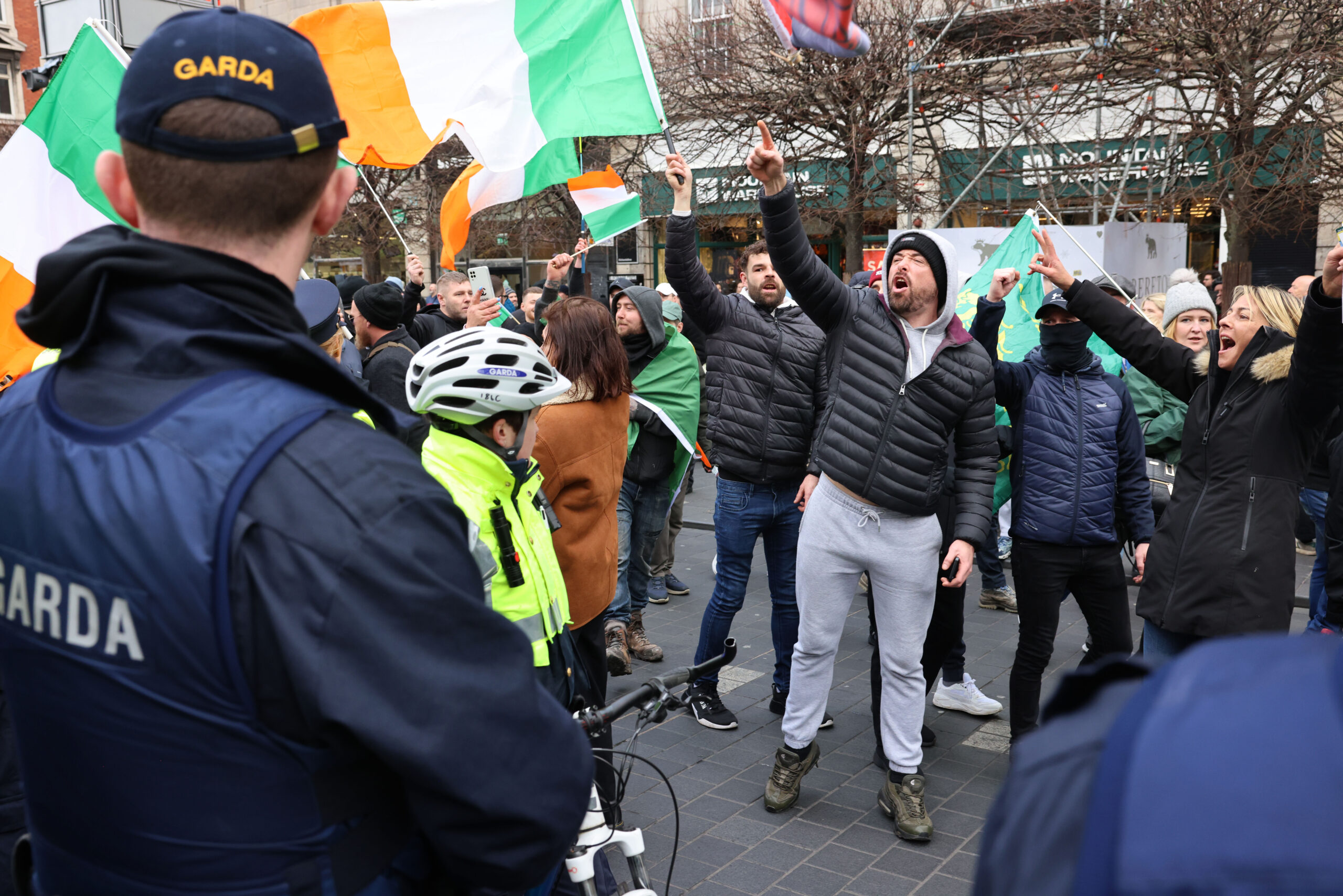 Anti immigration Protest Ireland - Visalobby